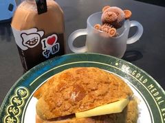 牛扒滑蛋菠萝油-肥韬茶餐厅(南山mini店)