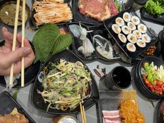 -啊美丽炭火烤肉(滑翔一店)