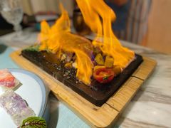 田园澳洲骰子牛肉-蜜桃花开·中西融合菜E&W(南长街店)