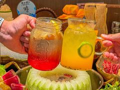 -得意咚瓜·顺德鱼生·冬瓜盅火锅