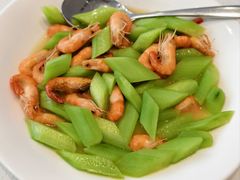 黄瓜炒河小虾-道道鲜·崇明私房菜(五角场店)