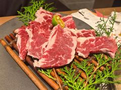 -草家酱蟹炭火烤肉店(珲春南路一店)