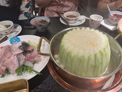 -得意咚瓜·顺德鱼生·冬瓜盅火锅
