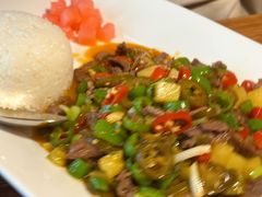 四椒牛肉盖饭-源一咖啡馆(麒麟巷步行街店)
