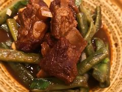 排骨焖扁豆-东四民芳餐厅(世茂工三店)