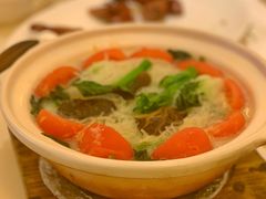 鲜茄珍菌青蔬煲-利苑酒家(合景国际金融广场店)