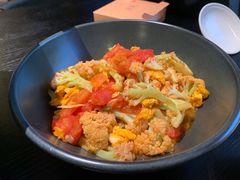 番茄鸡蛋炒花菜-简小舍·民间手艺菜(武昌江滩店)