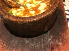 石锅鸡汤豆腐-绿茶餐厅(王府井永宁门店)