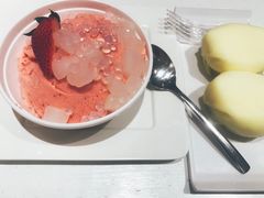 士多啤梨椰果冰-聪嫂私房甜品(旺角二店)