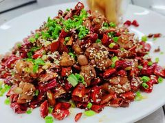 辣子鸡配薯条-眉州东坡(华联万柳店)