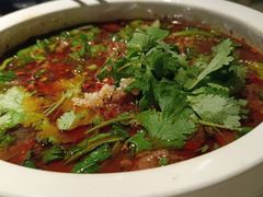 水煮牛肉-绿茶餐厅(成都大悦城店)