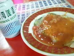 蚵仔煎-六合夜市