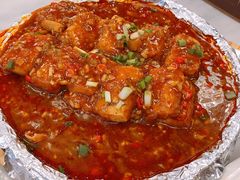 铁板包浆豆腐-陈麻婆豆腐总店