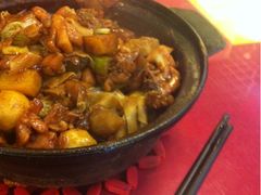 武昌街的鸡公煲-重庆鸡公煲(三八山珍美食城店中店)
