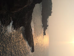 中文大浦海岸柱状节理带-柱状节理带