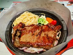 铁板西冷牛扒-敏华冰厅(平安金融中心店)