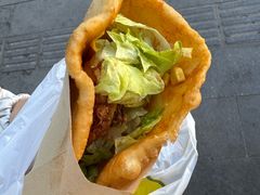 -小红车炸蛋葱油饼
