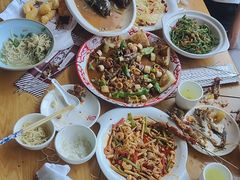 -天盛海鲜烧烤大排档·本地小海鲜·牟平腿穗子(幸福店)