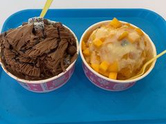 巧克力雪奶-梁子刨冰王&梁小糖(王顶堤店)