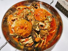 平锅香辣蟹-涂小二龙虾馆(望月湖总店)