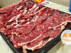 鲜肉牛肉三拼-粤潮牛肉火锅店(江南大道店)