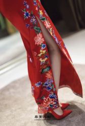 点击看大图 -藤薰定制中式嫁衣礼服旗袍店