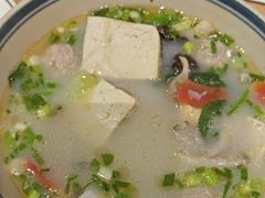 生汆丸子汤-宋益驴蹄子面肉夹馍(辛家庙店)