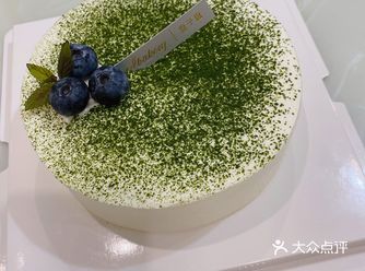 惊艳之 盘子盘新品巧克力抹茶凝乳蛋糕