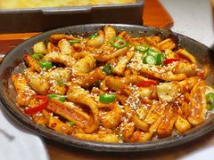 铁板鱿鱼-船歌·鱼水饺青岛菜(金狮广场店)