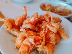 梨球果仁虾-小吊梨汤·北京菜·烤鸭(双井乐成中心店)