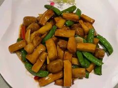 杏鲍菇抄鹅肝-祝家花園(伯渎港店)