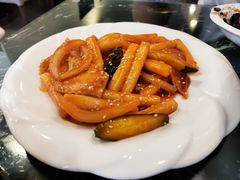 鱼饼炒年糕-桃园中华料理炸酱面(燕儿岛路店)
