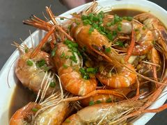 油爆沼虾-老太婆饭店(新富路店)