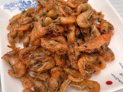 椒盐小河虾-笑红饭庄