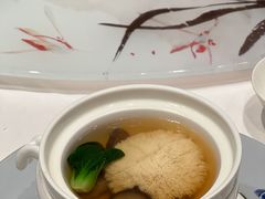 上汤参茸炖绣球汤-香乐园·淮扬菜中餐厅·Shang Garden(福田香格里拉店)