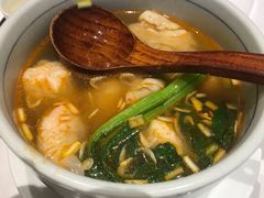 鲜虾净云吞-粤域茶餐厅