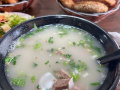 羊肉汤-万红路羊汤烧饼店(将台路店)