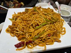 粉条炒肉-老村长大锅炖羊肉(榆林大道店)