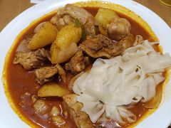 大盘鸡带面&nbsp;小份-秦香阁·西北家常菜(徐汇日月光中心店)