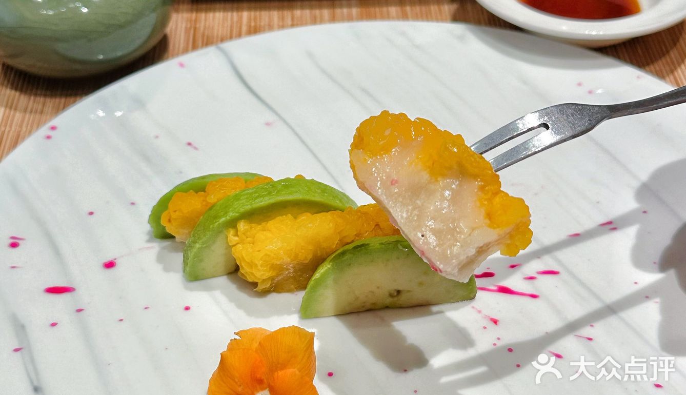 在茶馆中炫个仪式感🈵️满的素食美味～