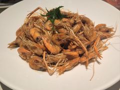 油爆河虾-钱塘花园·宁波菜