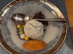 芋圆冰淇淋蜜芽红茶-松涛日本料理