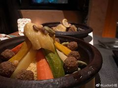 牛肉丸黄金小米-Tajine Moroccan塔金摩洛哥中东餐厅