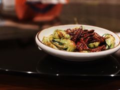 菜梗炒猪肝-菲乐餐厅(三十年经营·湖滨路店)