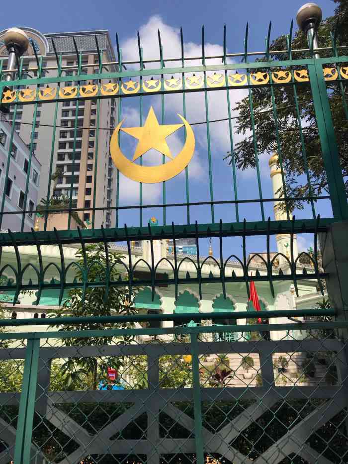 西贡清真寺-"这个也属于意外惊喜 本来没有准备去 虽然.