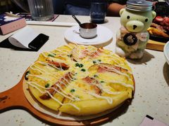 奶香培根脆薯披萨-夏日玛莉西餐厅(金茂览秀城店)