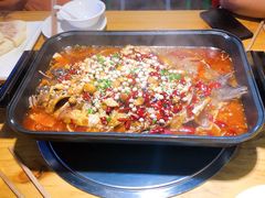 烤盘清江鱼香辣-小小河边鱼(天润城店)
