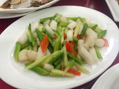 芦笋鱼丸炒山药-宁波饭店·甬味灶(马园路店)