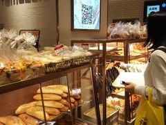 面包甜点陈列柜-山崎面包(静安久光店)