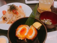 鸡肉碎溏心蛋-Fukumimi·美醉堂 居酒屋(金尚店)